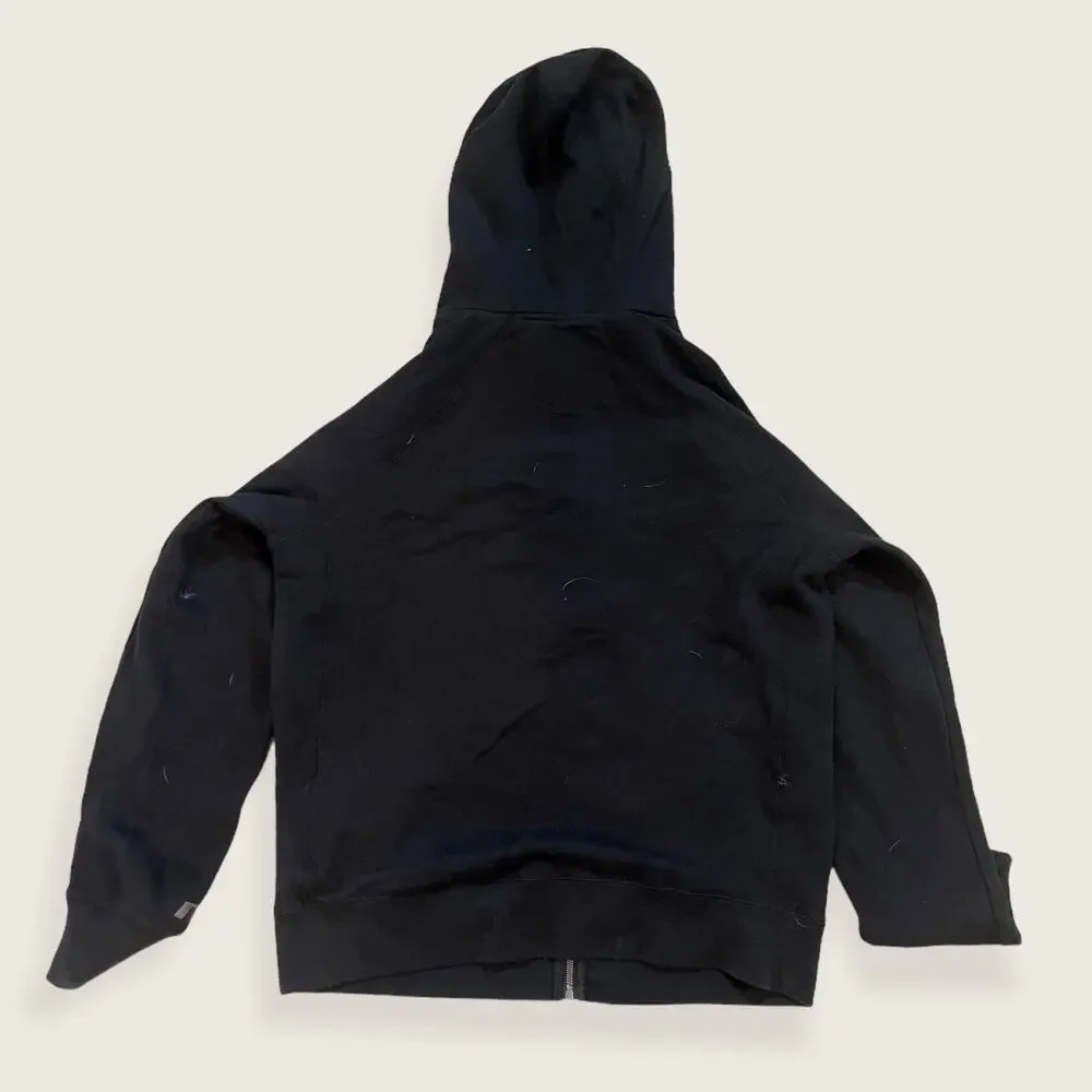 Russell Athletic black full zip hoodie size medium - Picture 3 of 4